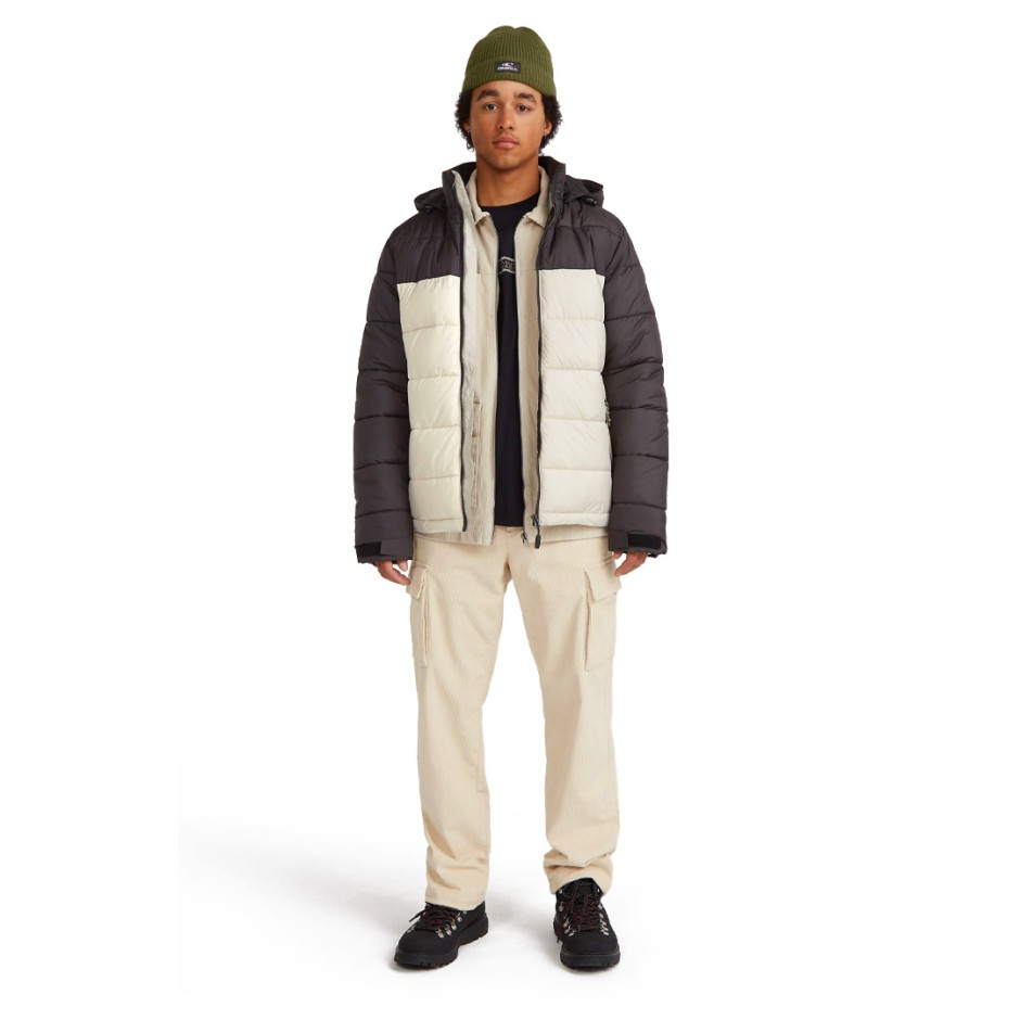 O'NEILL O'RIGINALS PUFFER JACKET 2500120-47522 Ecru