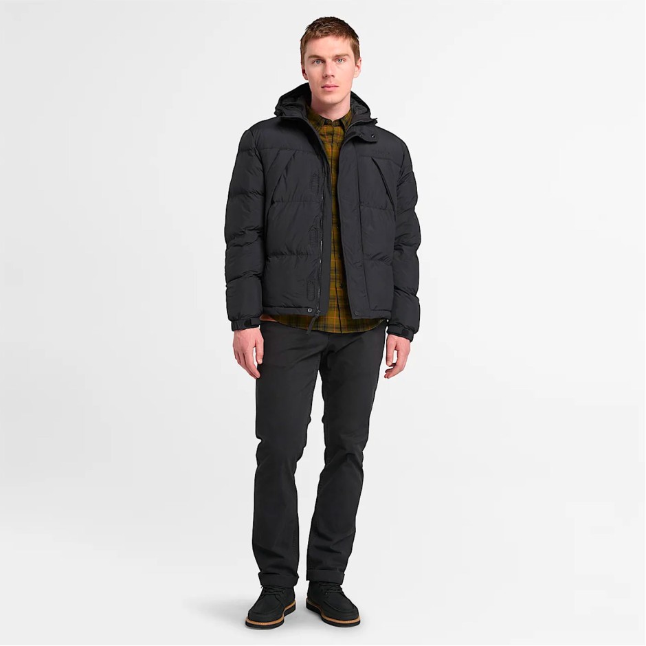 Ανδρικό Μπουφάν Μαύρο - Timberland Durable Water-Repellent