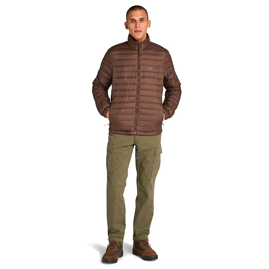 TIMBERLAND AXIS PEAK DURABLE WATER REPELLENT JACKET TB0A5WNU243-243 Brown