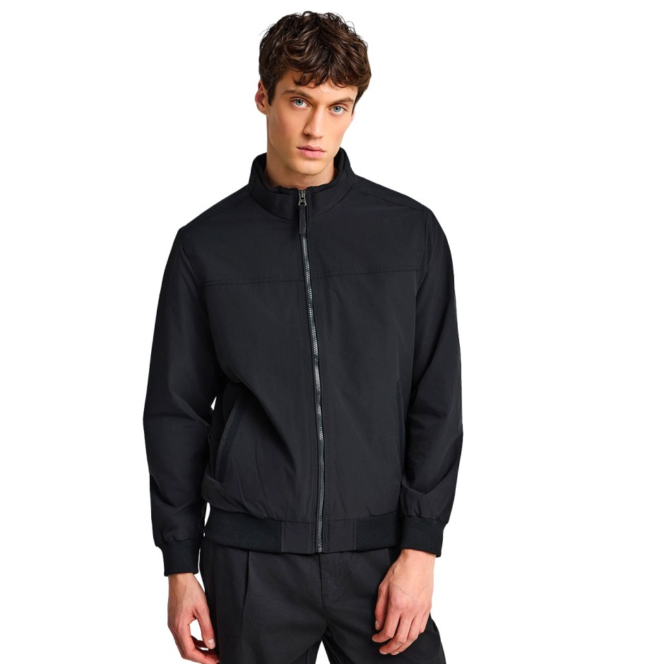 Ανδρικό Μπουφάν Μαύρο - Funky Buddha