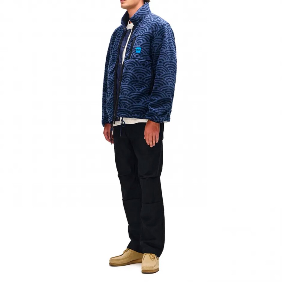 DEUS REVERSIBLE DECK JACKET DMF256481-NVY Blue