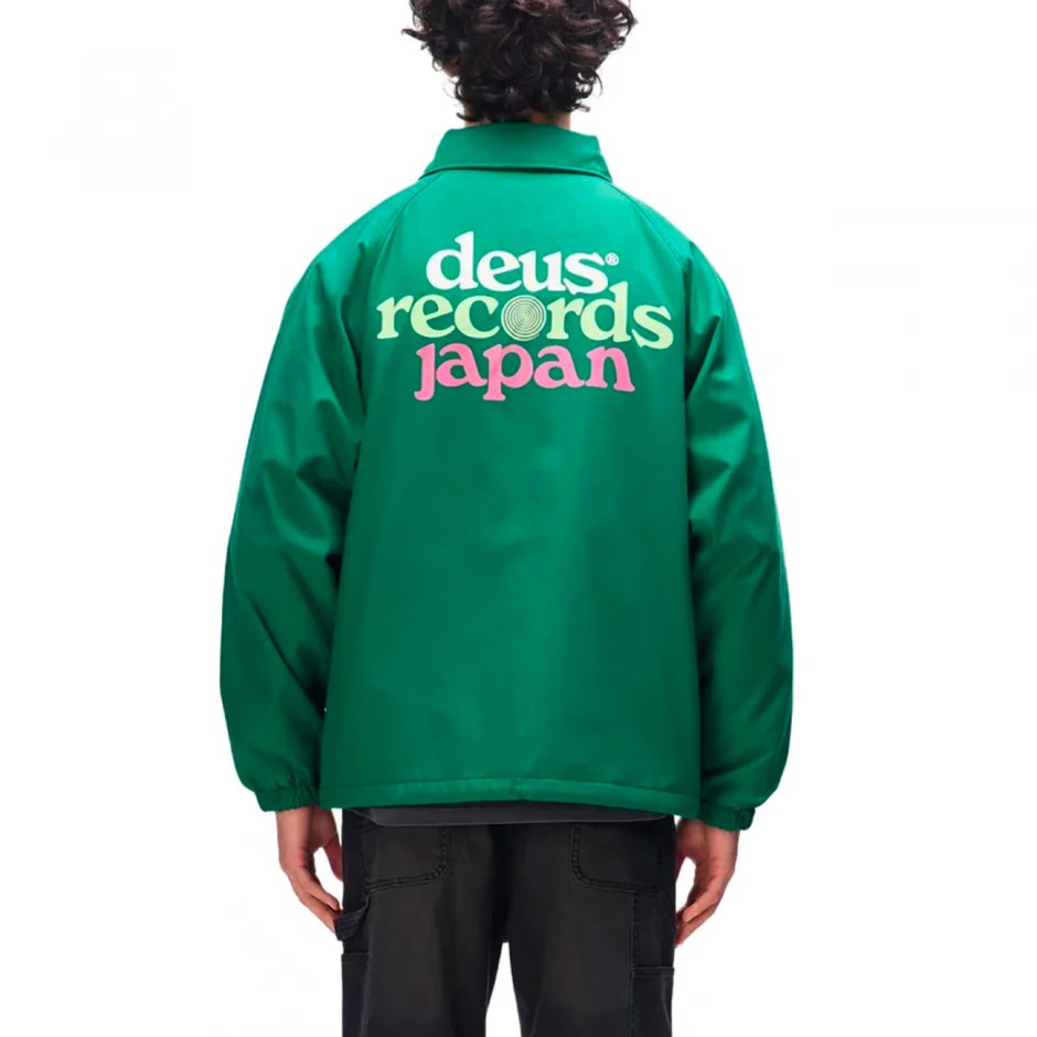 DEUS STRATA COACH JACKET DMF246763-VER Green