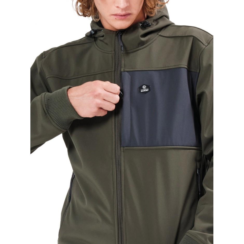 BASEHIT 212.BM11.82-BD ARMY GREEN/D.GREY Χακί