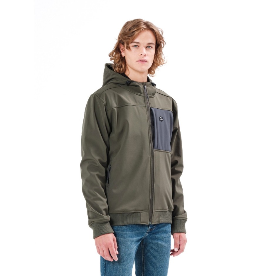 BASEHIT 212.BM11.82-BD ARMY GREEN/D.GREY Χακί