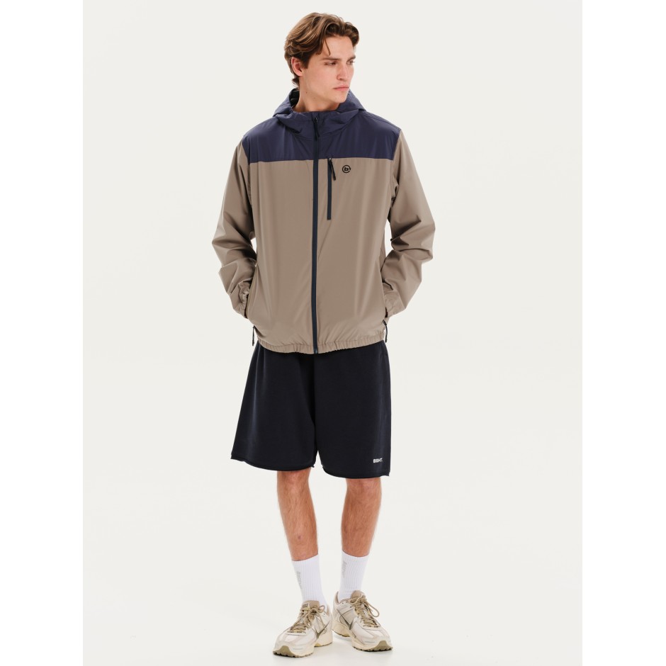 BASEHIT 251.BM10.113-KHAKI/NAVY BLUE Πολύχρωμο