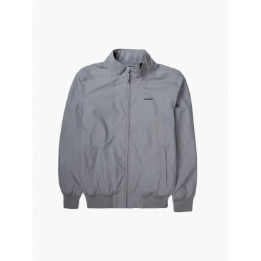 BASEHIT MEN'S RIBBED JACKET 201.BM10.36-RP CEMENT Coal