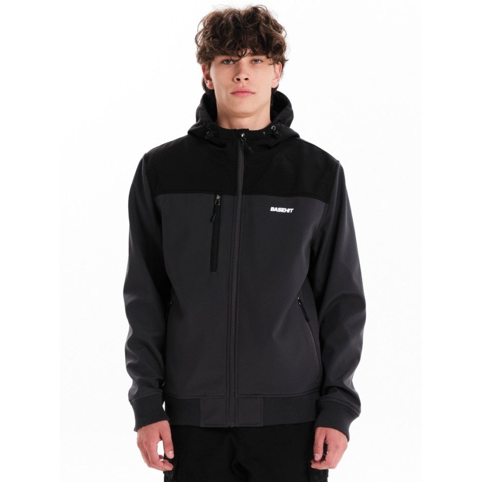 BASEHIT 242.BM11.116-D.GREY 2/BLACK 2 Coal