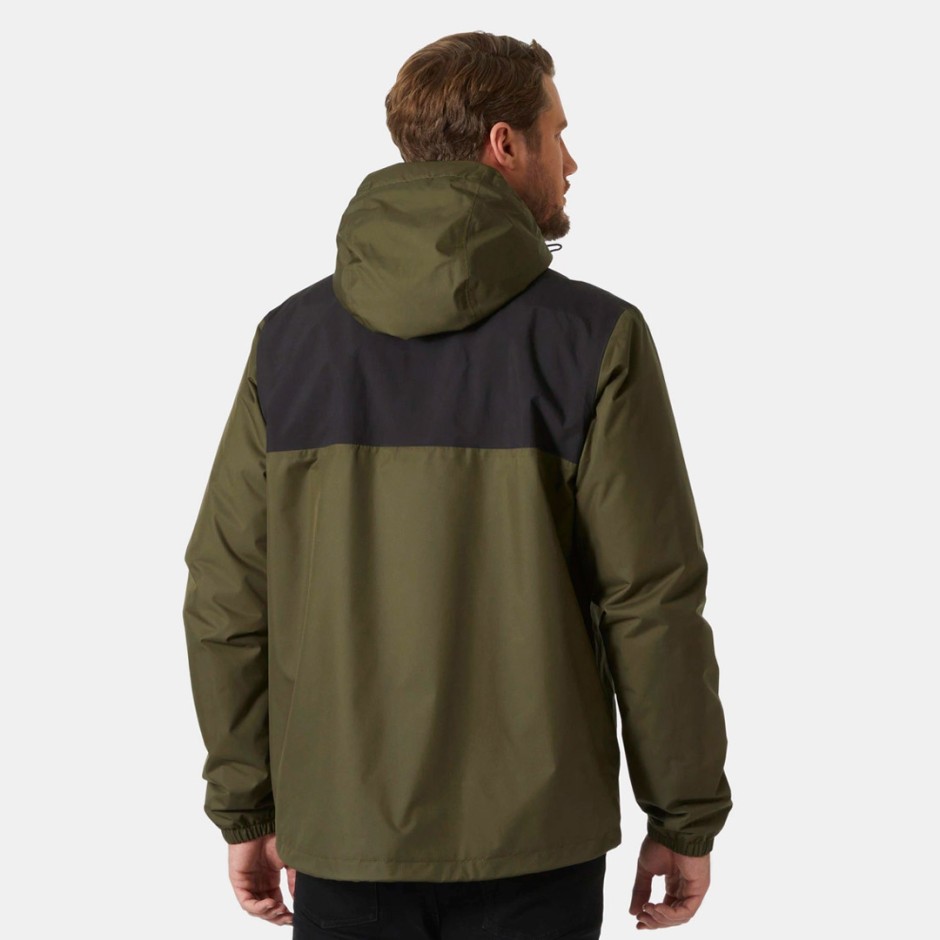 Ανδρικό Μπουφάν Πράσινο - Helly Hansen Vancouver Fleece Lined Waterproof