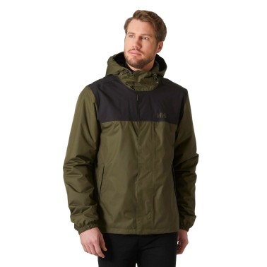 Ανδρικό Μπουφάν Πράσινο - Helly Hansen Vancouver Fleece Lined Waterproof