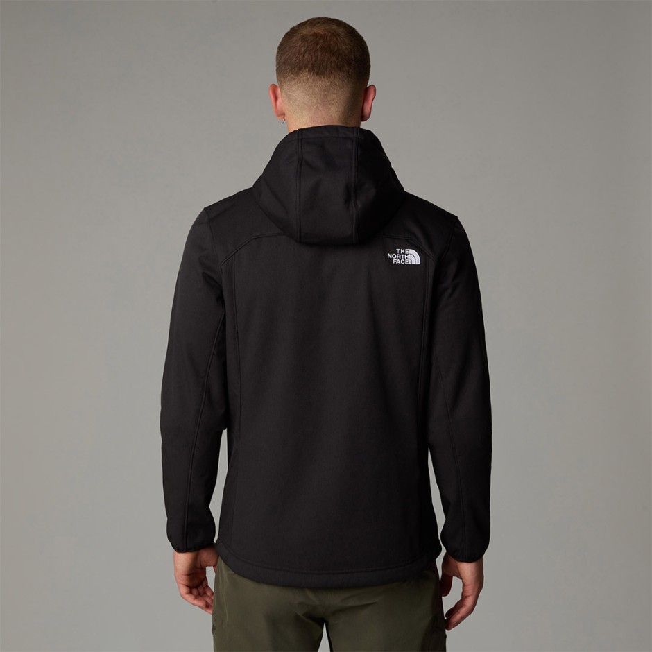 THE NORTH FACE M QUEST HOODED SOFTSHELL NF0A3YFP4H0-4H0 Black