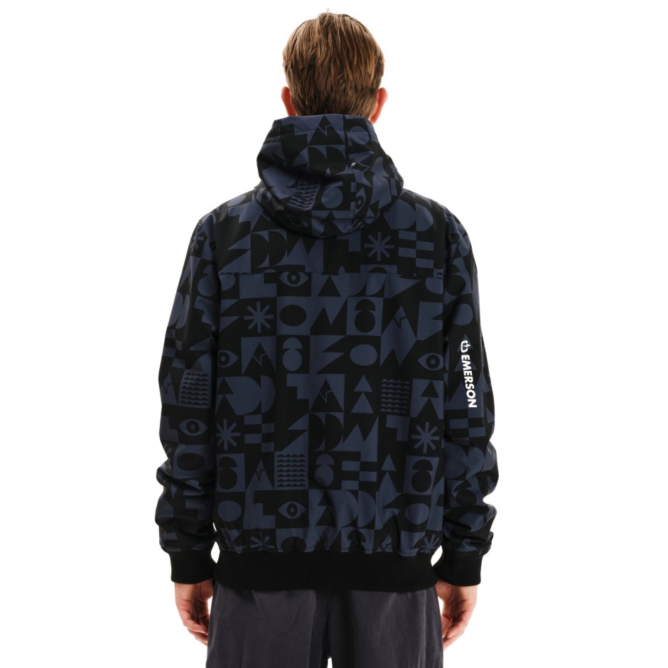 EMERSON 252.EM10.37-PR542STONEGREY/BLACK Coal