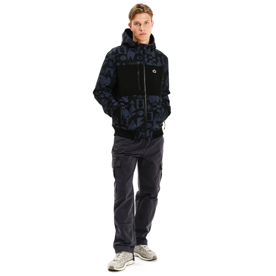 EMERSON 252.EM10.37-PR542STONEGREY/BLACK Coal