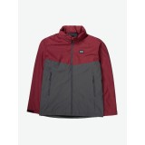 EMERSON MEN'S JACKET WITH ROLL-IN HOOD 201.EM10.12-RP D.GREY/WILDBERRY Colorful Image 