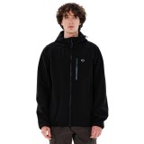 EMERSON MEN'S HOODED BONDED JACKET 262.EM11.11-BLACK Μαύρο Εικόνα 