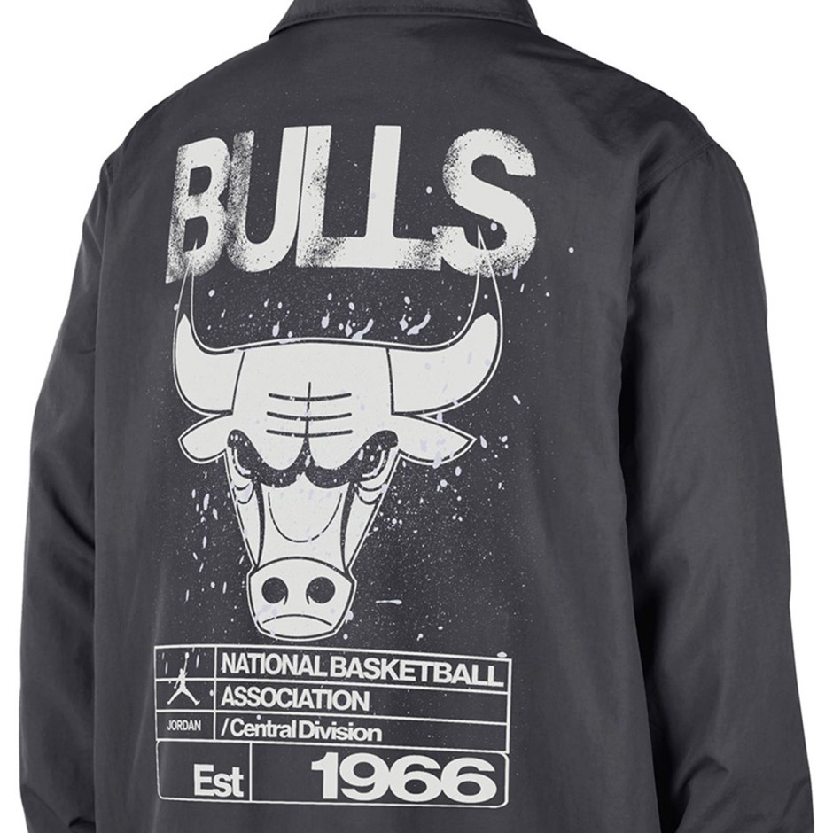 Ανδρικό Μπουφάν NBA Ανθρακί - Jordan Chicago Bulls MVP Statement Edition