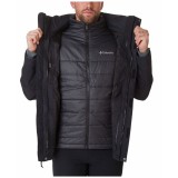 COLUMBIA ELEMENT BLOCKER II INTERCHANGE JACKET WO1229-010 Black Image 2