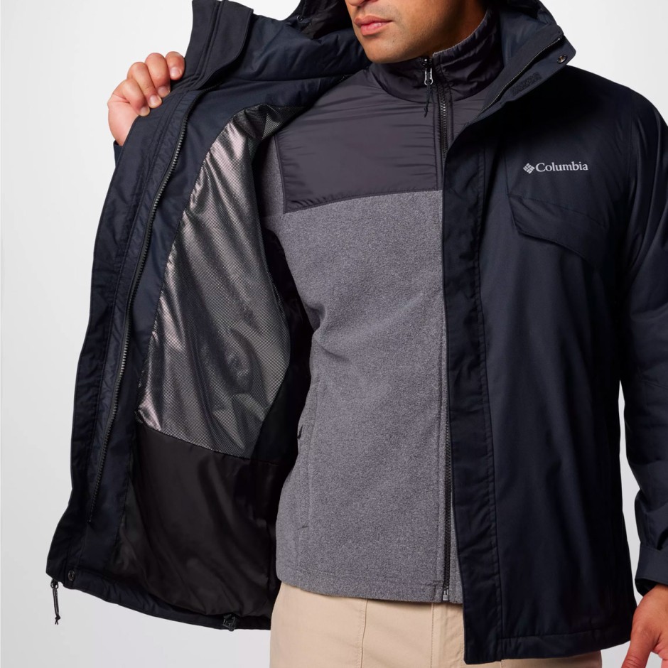 COLUMBIA BUGABOO III FLEECE INTERCHANGE JACKET 2096904-010 Black