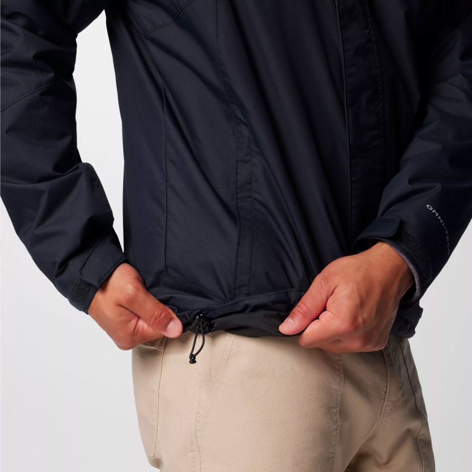 COLUMBIA BUGABOO III FLEECE INTERCHANGE JACKET 2096904-010 Black