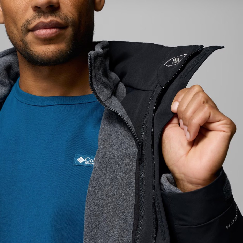 Men's Jacket Black - Columbia Bugaboo IV Fleece Interchange