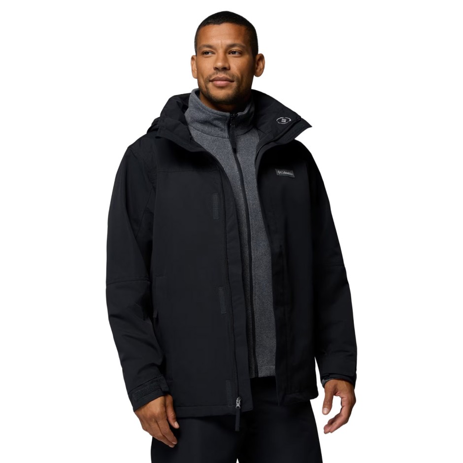 Men's Jacket Black - Columbia Bugaboo IV Fleece Interchange