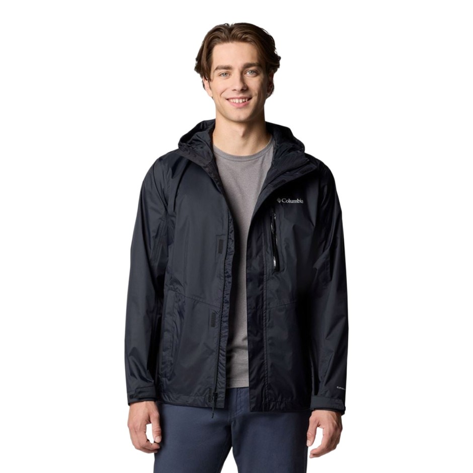 Men's Jacket Black - Columbia Pouring Adventure III 