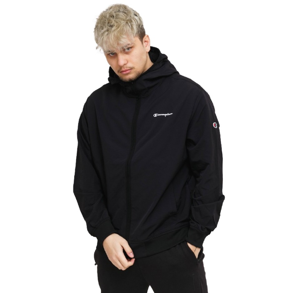CHAMPION HOODED JACKET 218732-KK001 Black