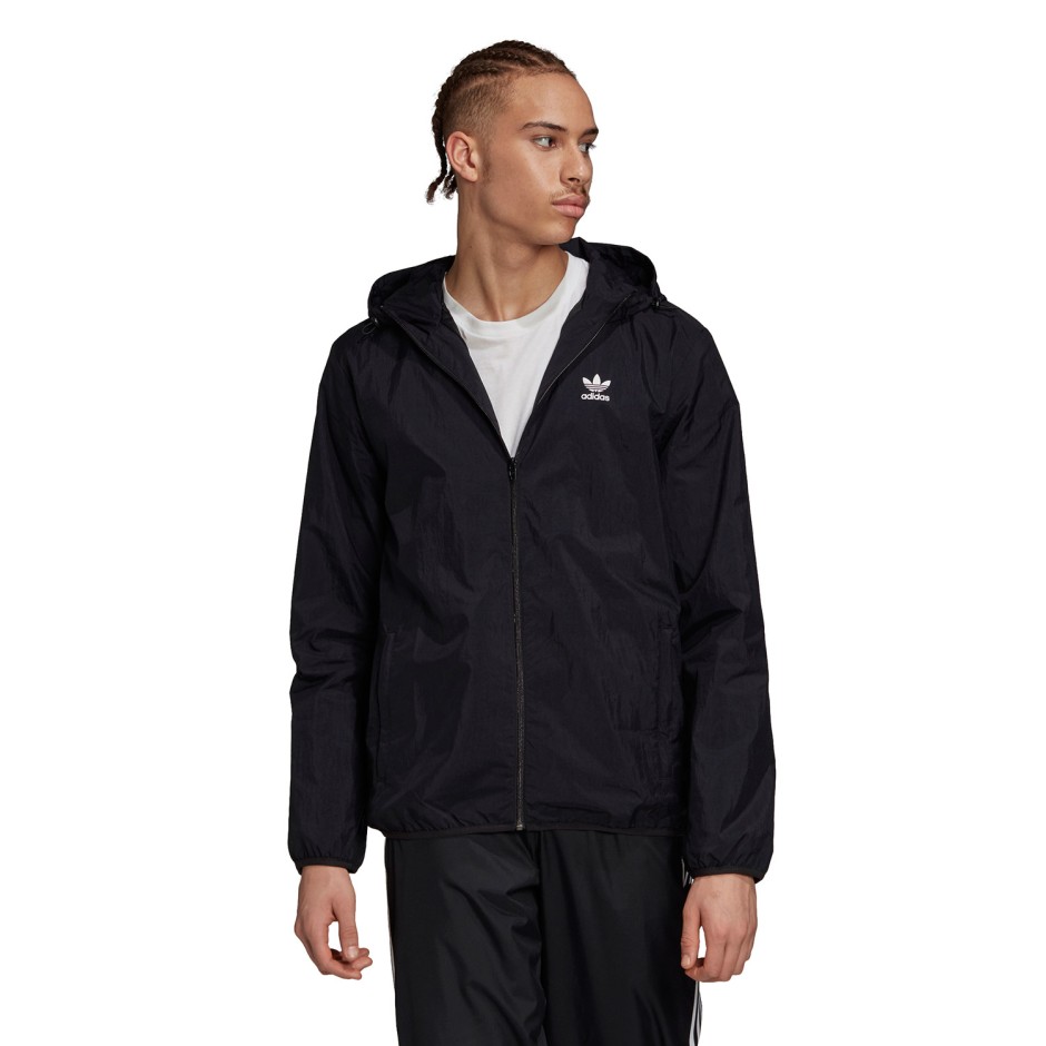 adidas Originals TREFOIL ESSENTIALS WINDBREAKER GD2553 Black