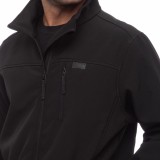 Be:Nation Light Softshell Μαύρο - Ανδρικό Μπουφάν Εικόνα 1