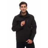 Be:Nation Light Softshell Μαύρο - Ανδρικό Μπουφάν Εικόνα 4