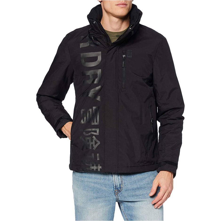 SUPERDRY ENERGY HURRICANE JACKET M5010454A-4MC Coal