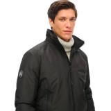 SUPERDRY D3 OVIN CITY HARRINGTON JACKET M5011900A-02A Black Image 1
