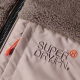 SUPERDRY D3 SDCD RELAXED FLEECE TREKKER JACKET M5011920A-2WX Brown Image 1