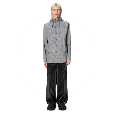 Ανδρικό Μπουφάν Ανθρακί - Rains Jacket W3 