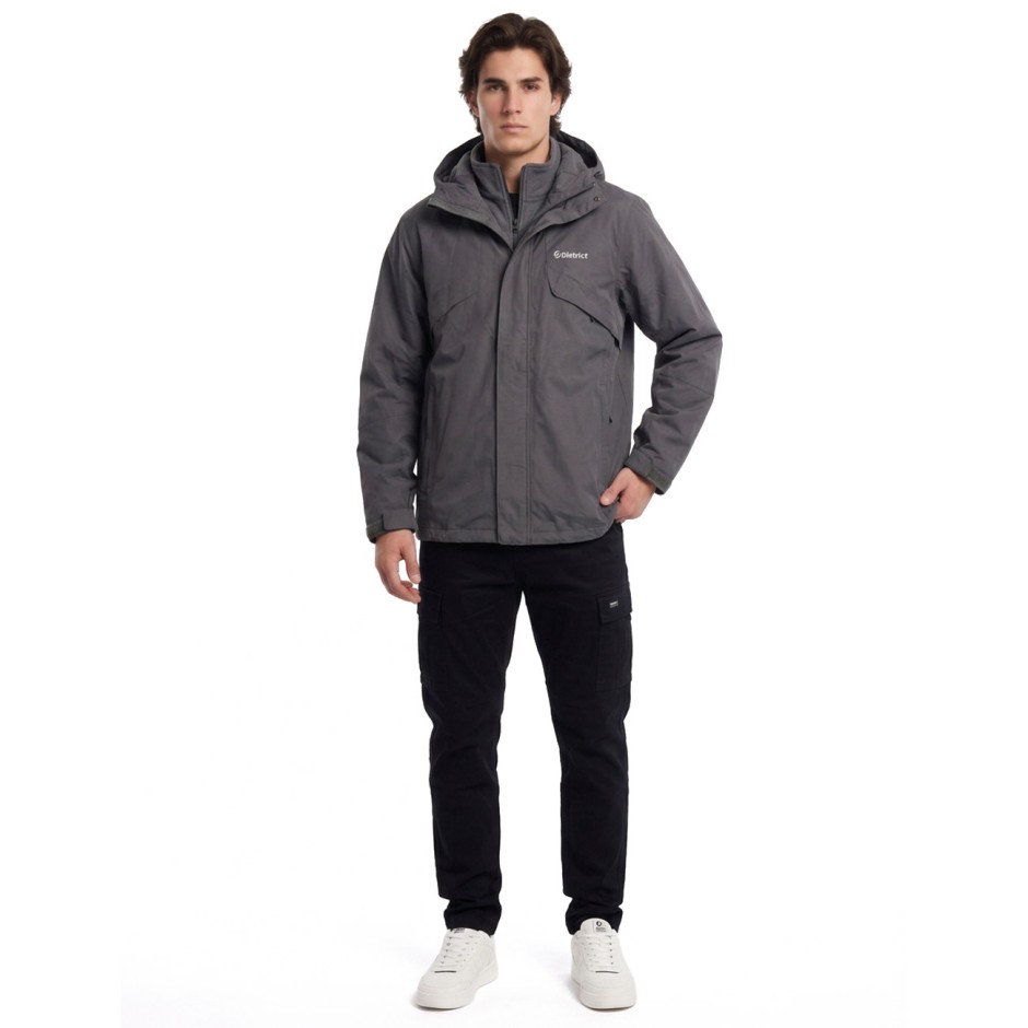 Men's Jacket Coal - District75 3-in-1