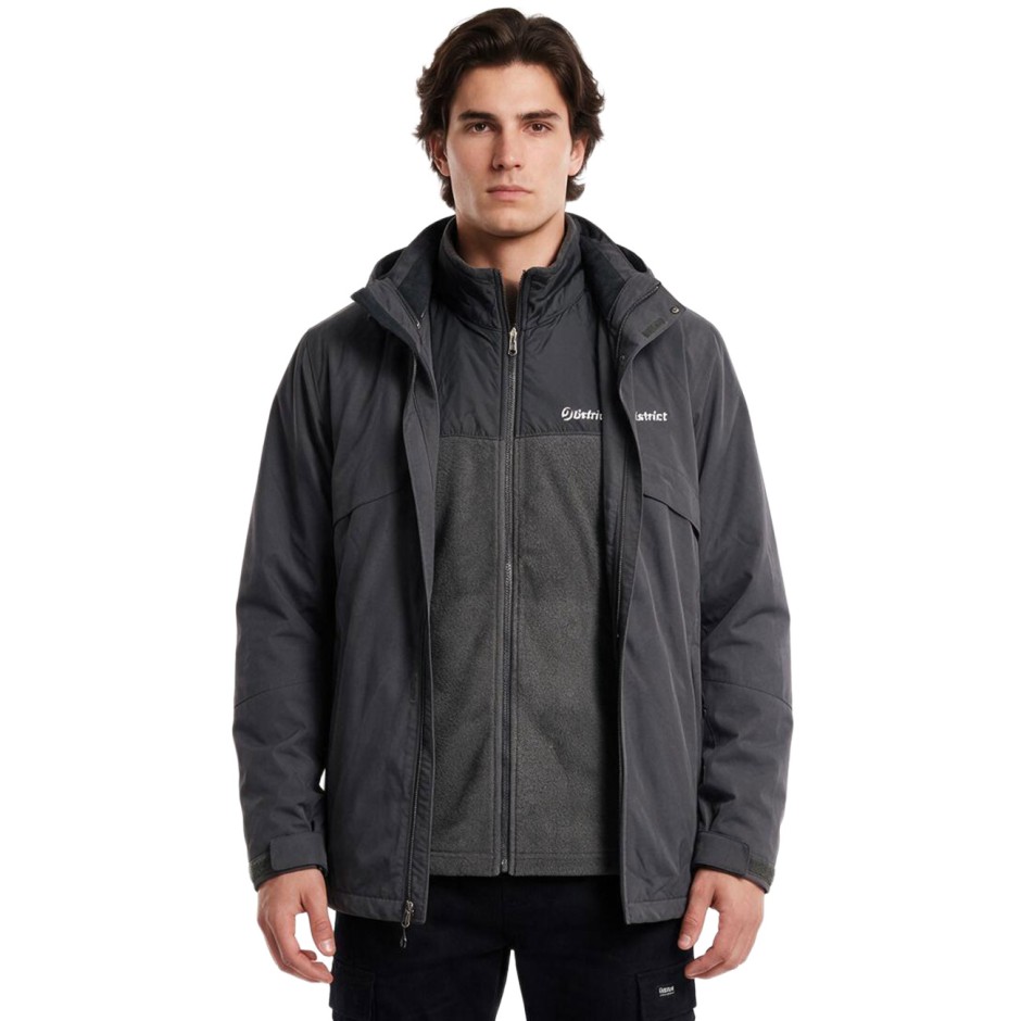 Men's Jacket Coal - District75 3-in-1
