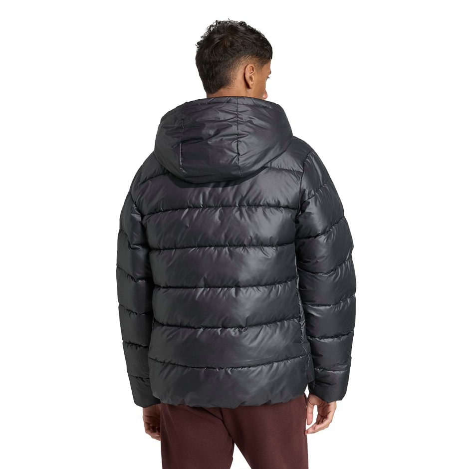 Ανδρικό Μπουφάν Μαύρο - adidas Sportswear Essentials CLIMAWARM
