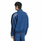 Men's Denim Jacket Blue - adidas Sportswear Stadium Loose Fit Image 0