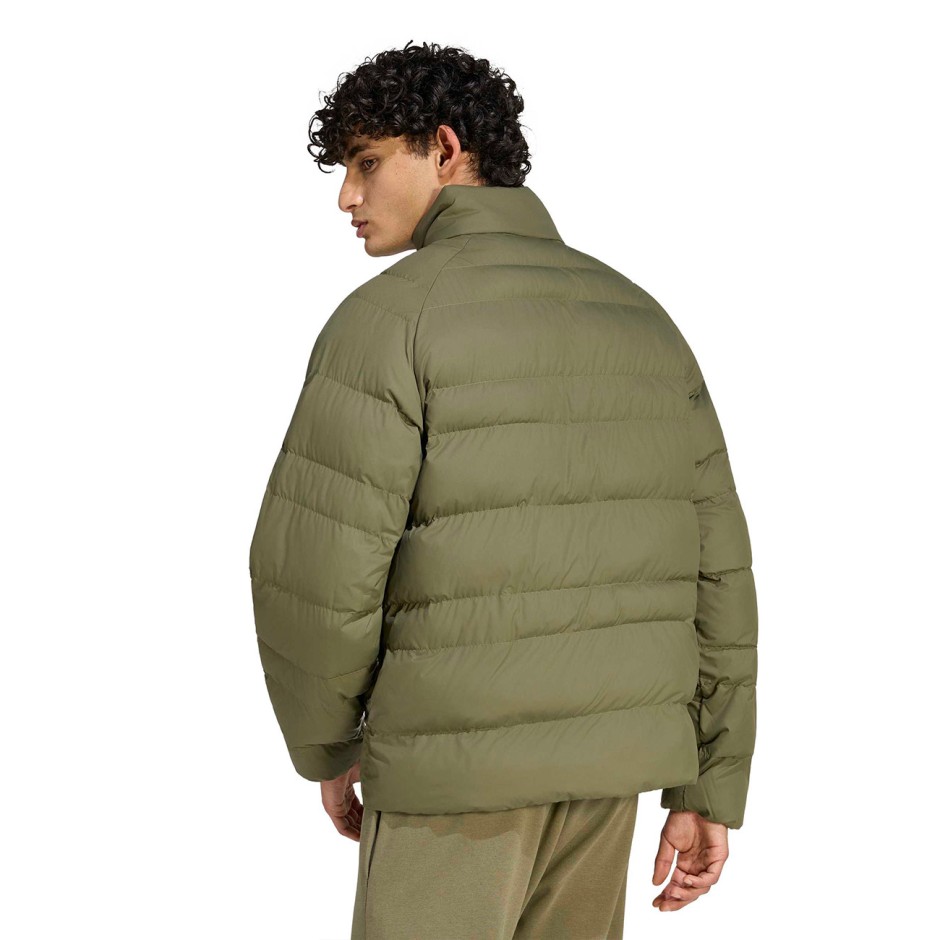 Ανδρικό Μπουφάν Χακί - adidas Sportswear Essentials Packable Insulated