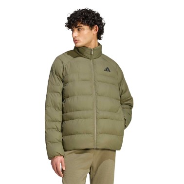 Ανδρικό Μπουφάν Χακί - adidas Sportswear Essentials Packable Insulated