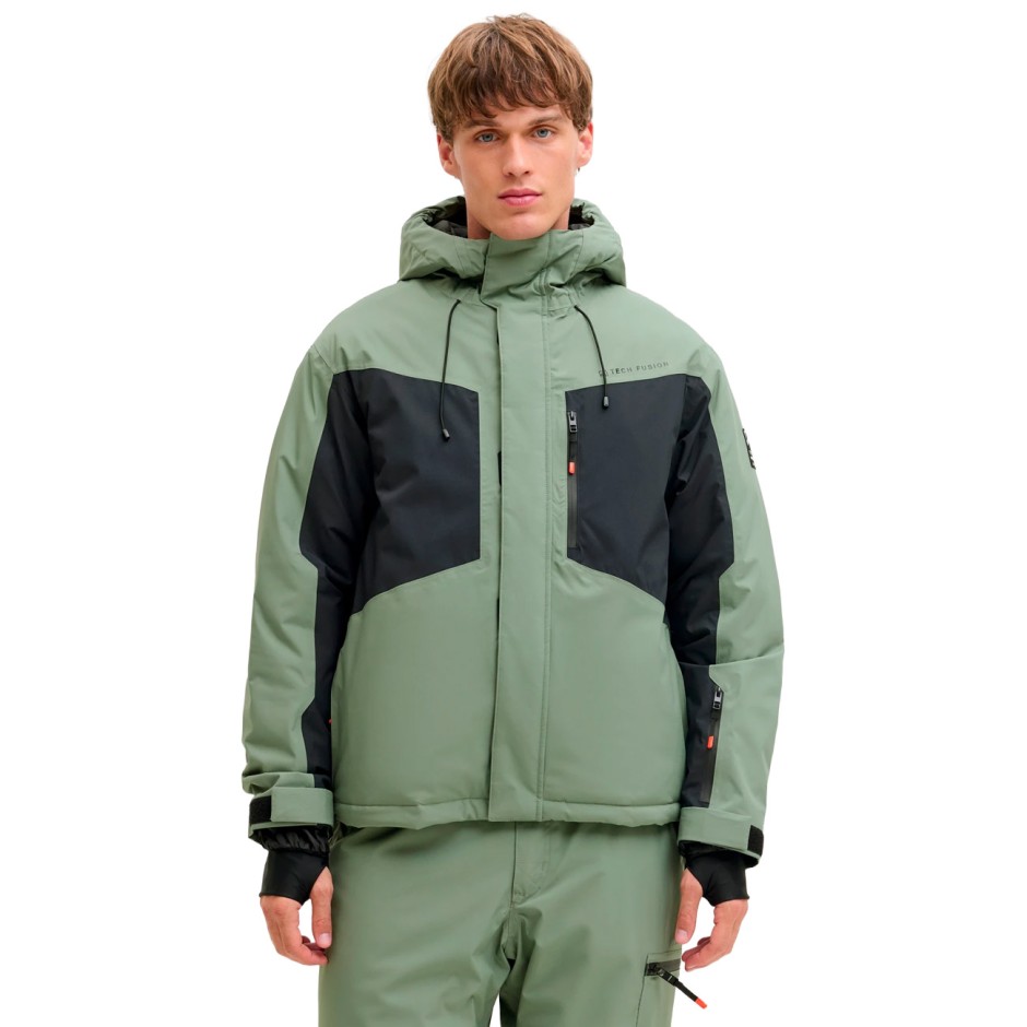Ανδρικό Μπουφάν Σκι Πράσινο - Jack & Jones JJalpes