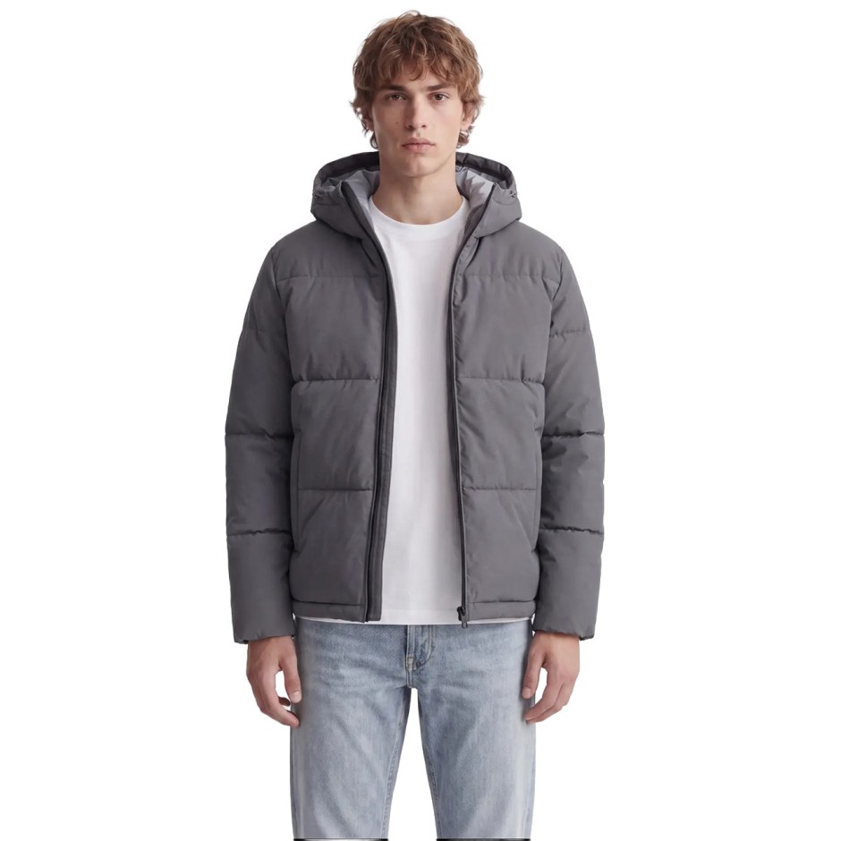 JACK & JONES JJGALAXY PUFFER JACKET 12303930-5080409 Grey