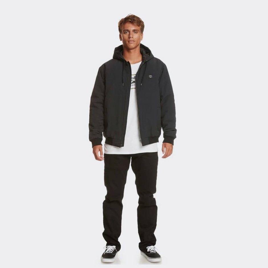 QUIKSILVER CLASSIK HOOD UPD EQYJK03996-KVJ0 Black
