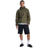 Ανδρικό Μπουφάν Χακί - Quiksilver Overcast 3K Tape Εικόνα 4