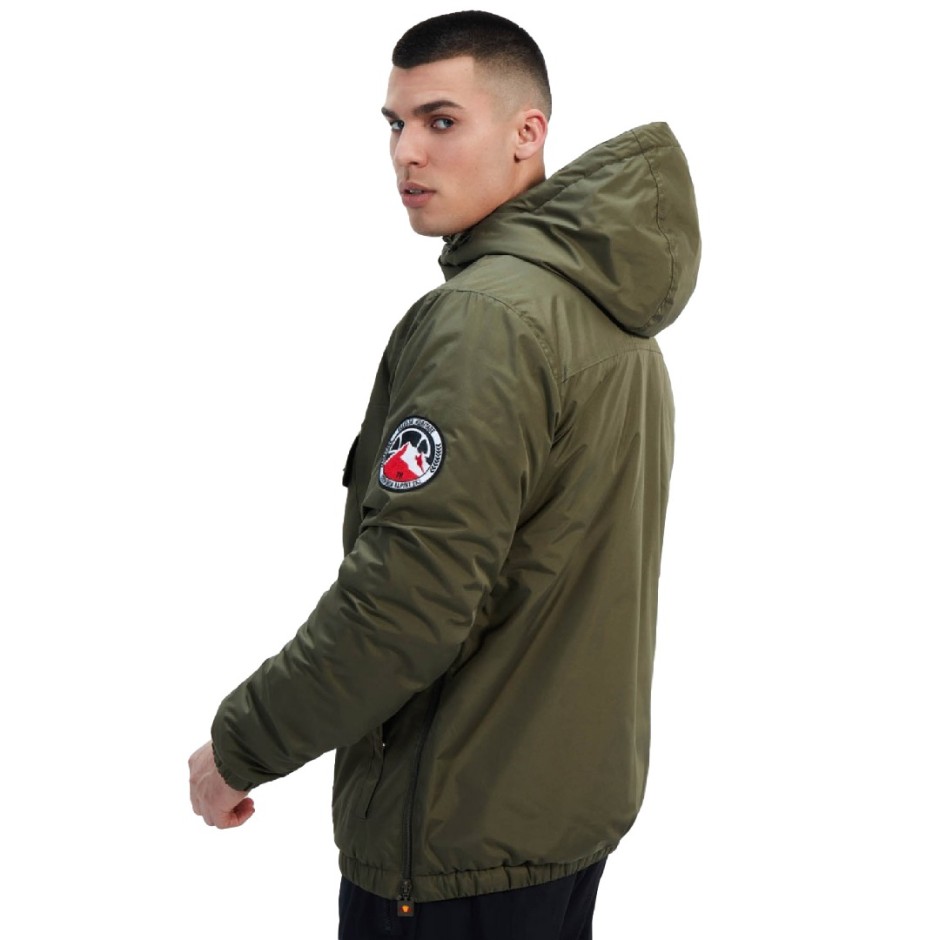 ELLESSE MONTERINI OH JACKET SHR08149 506 haki