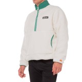 ELLESSE SKI CLUB MARACUTA 1/4 ZIP JACKET SHX20973-904 Ecru Image 2