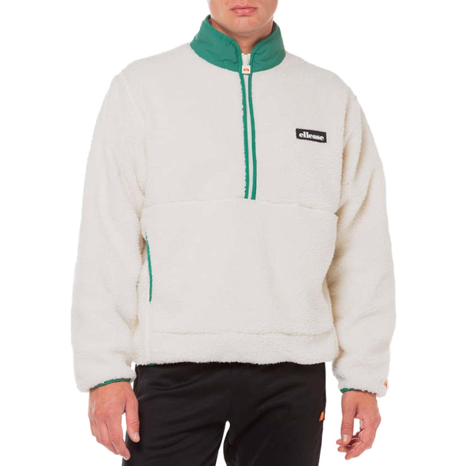 ELLESSE SKI CLUB MARACUTA 1/4 ZIP JACKET SHX20973-904 Ecru
