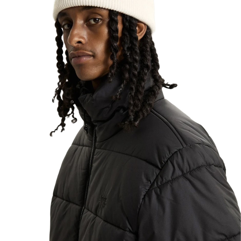 Ανδρικό Μπουφάν Μαύρο - Vans Hillgate Puffer