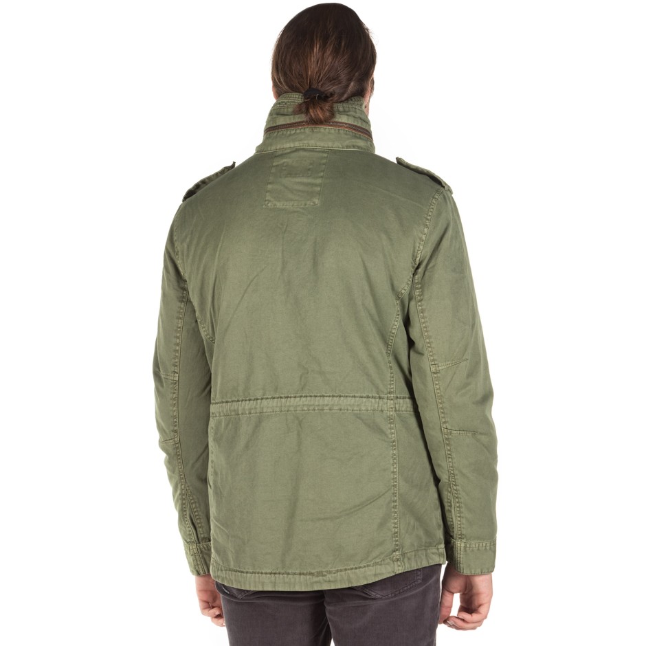 PEPE JEANS MANNING HOODED PARKA PM402161-742 Χακί