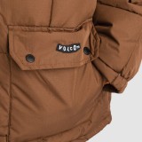 Volcom Superstoner II Καφέ - Ανδρικό Μπουφάν Εικόνα 3