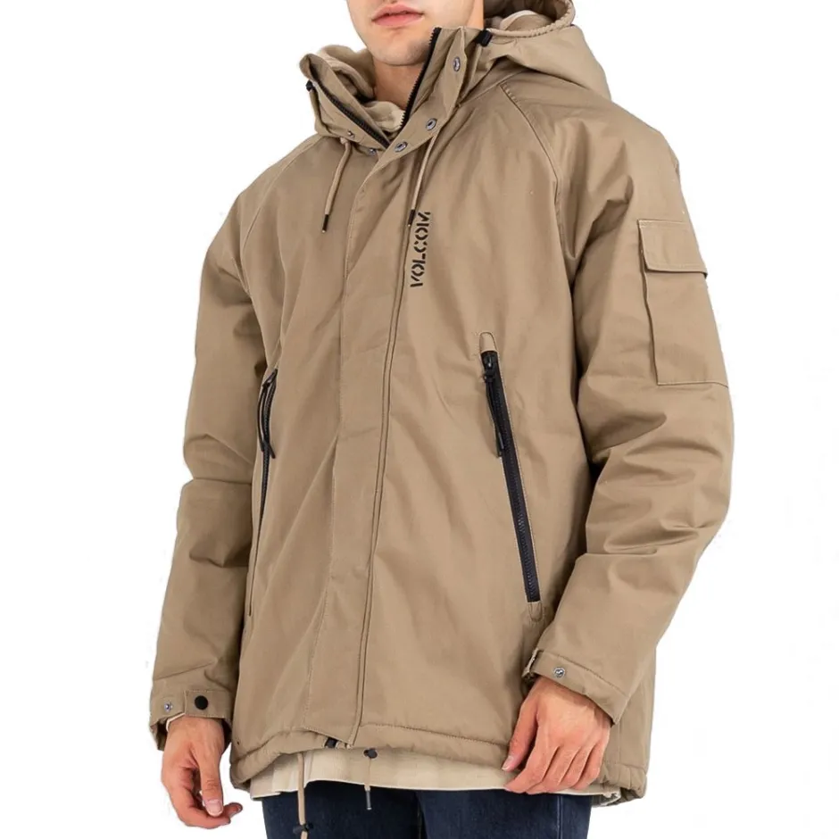 VOLCOM STOKE STONE II 10K JACKET A1732407 WRE Brown